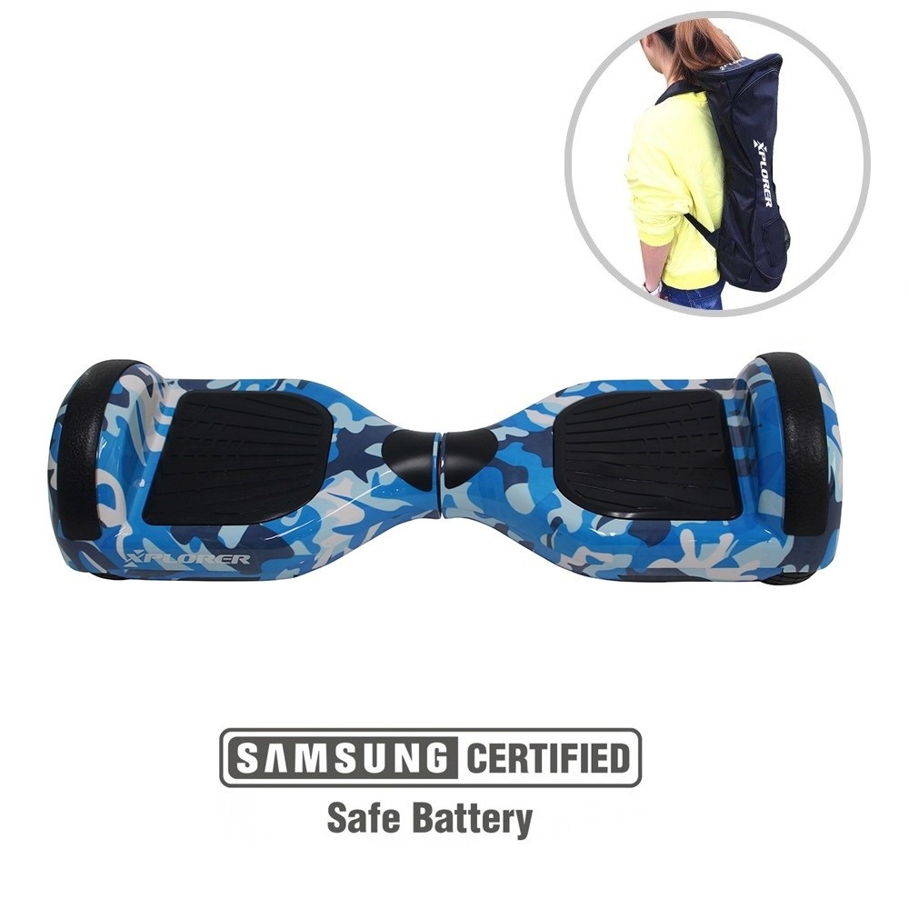 Xplorer hoverboard City 6 5 camouflage blue v2