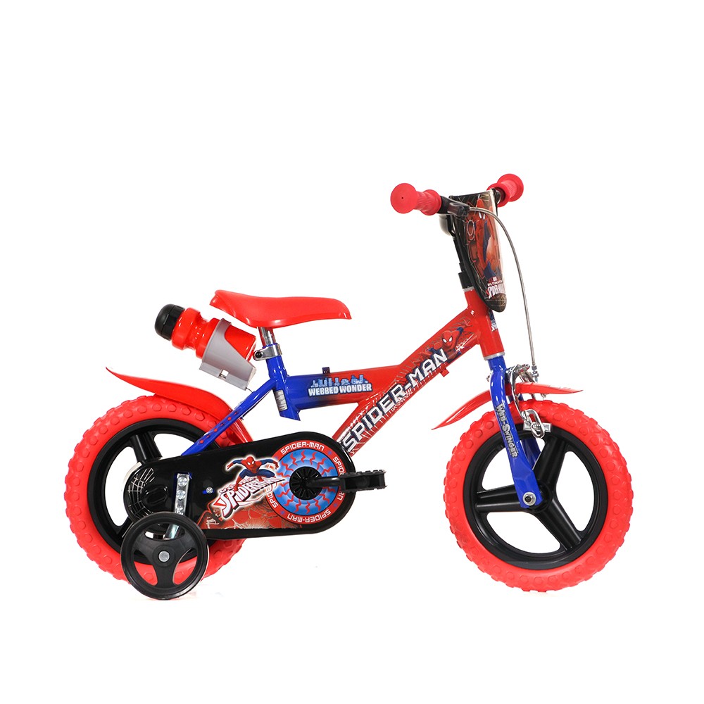 Kids Bike Dino Spiderman 12''