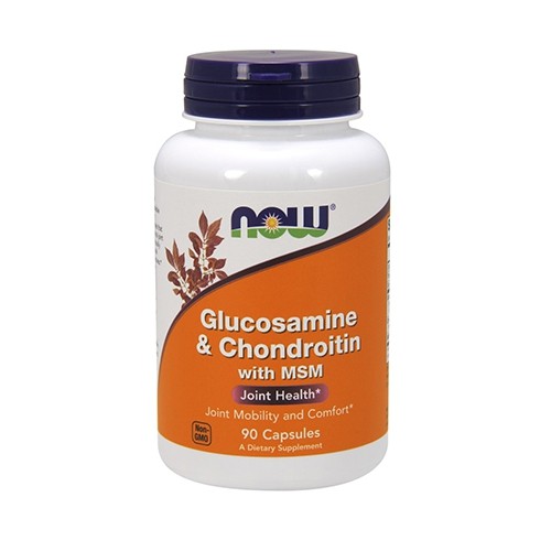 Now Foods Glucos 500/ Chond 400/ MSM 90 (90) Standard