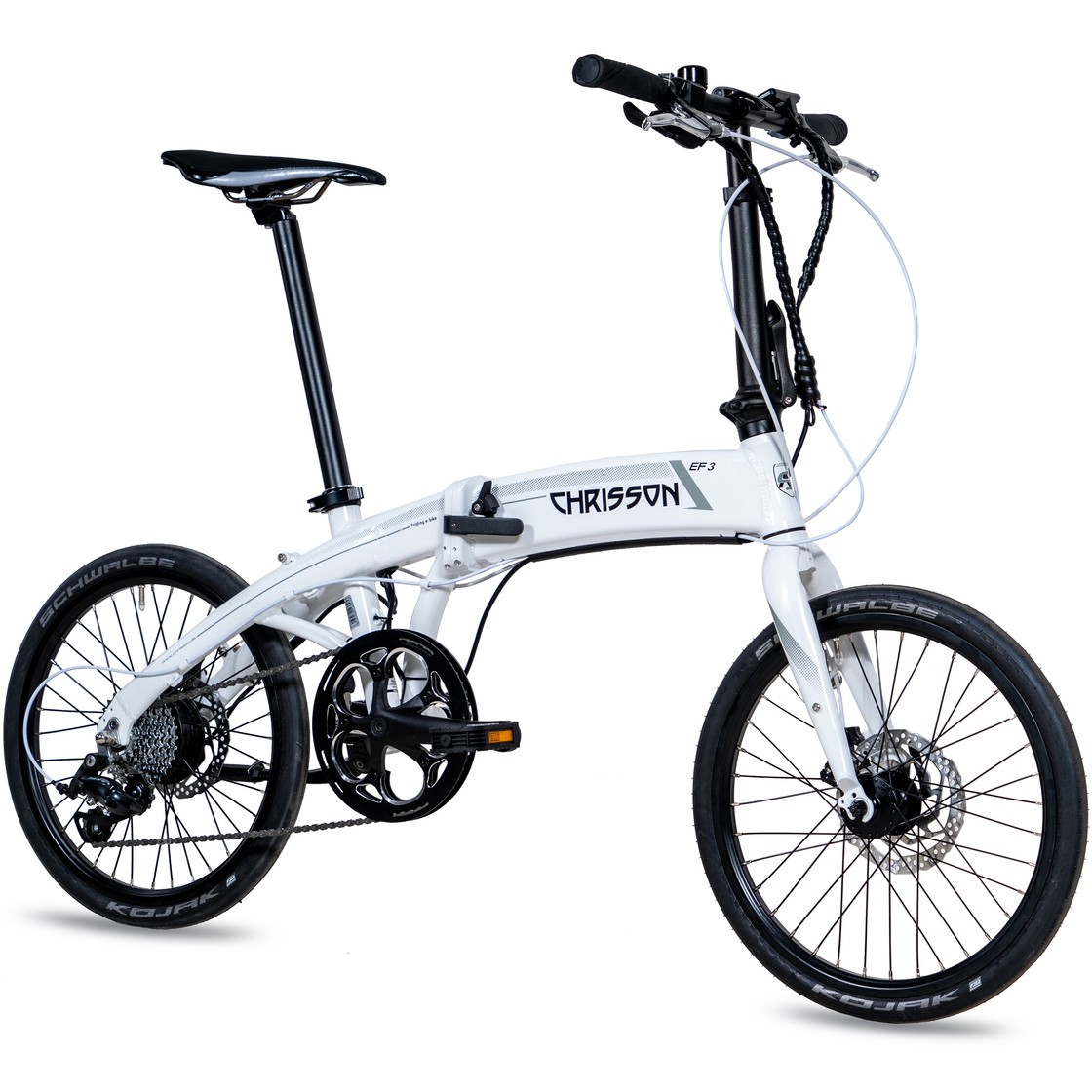 Xplorer Folding E-bike EF3 White