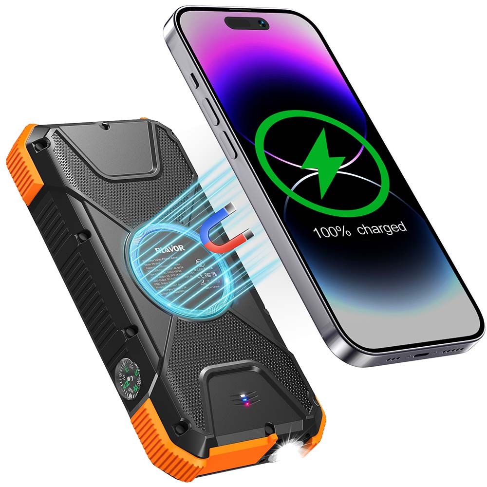 20000mAh  QC3.0 &PD quick charge Magnetic Wireless charge power bank