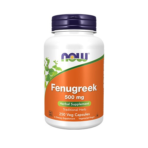 Now Foods Fenugreek 500 mg (250 vcaps) Unflavoured