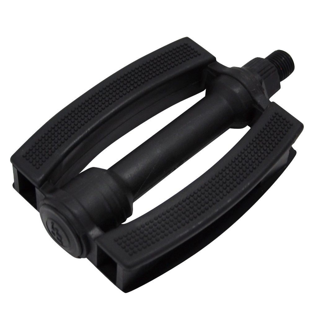 Plastic pedals with narrow thread
