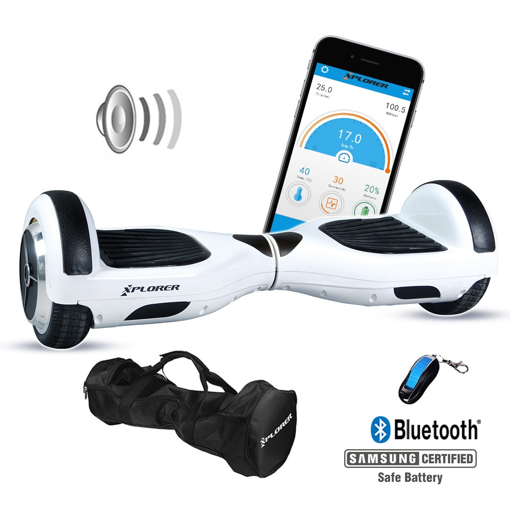 Xplorer Hoverboard City white 6" v2