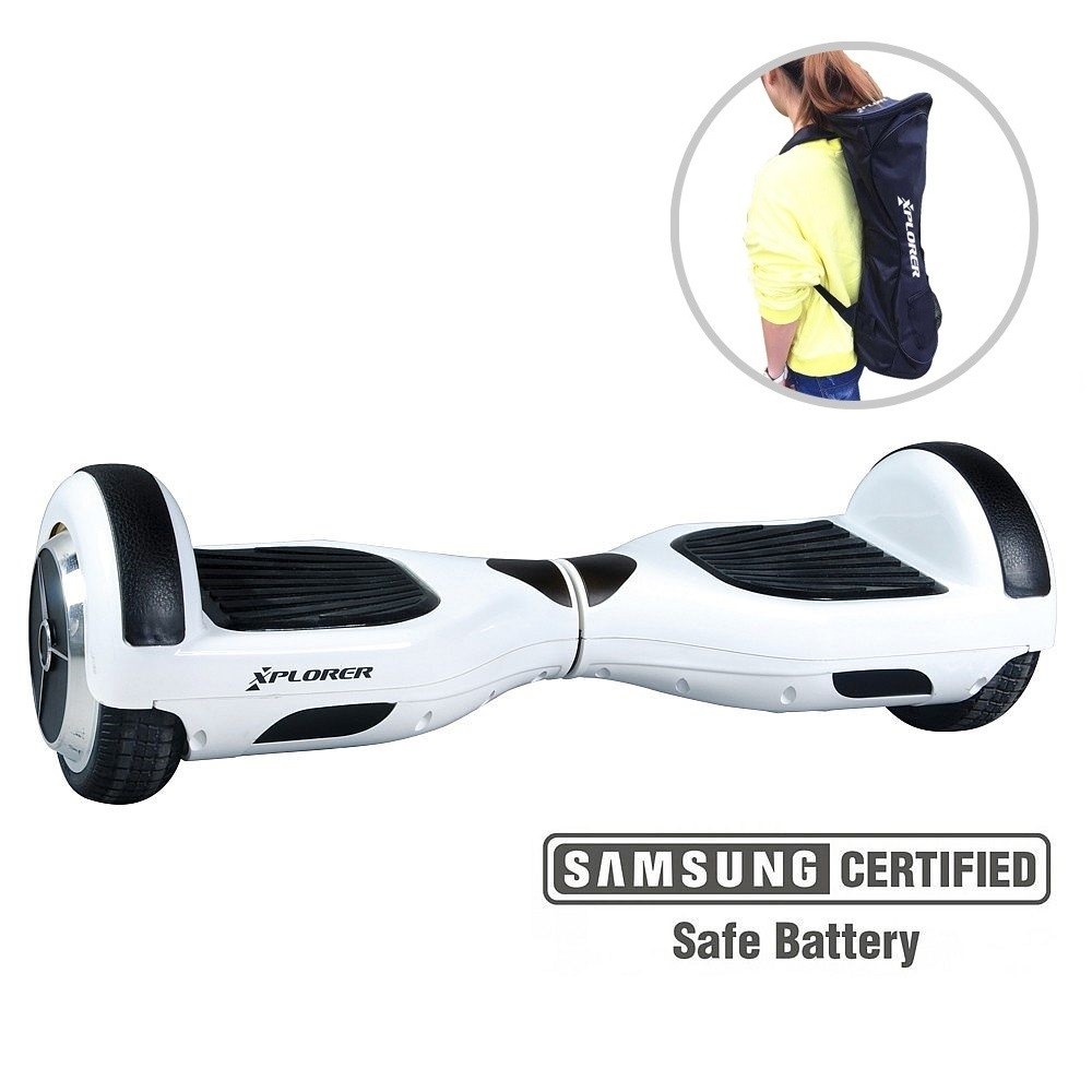 Hoverboard Xplorer City 6 5 white V3