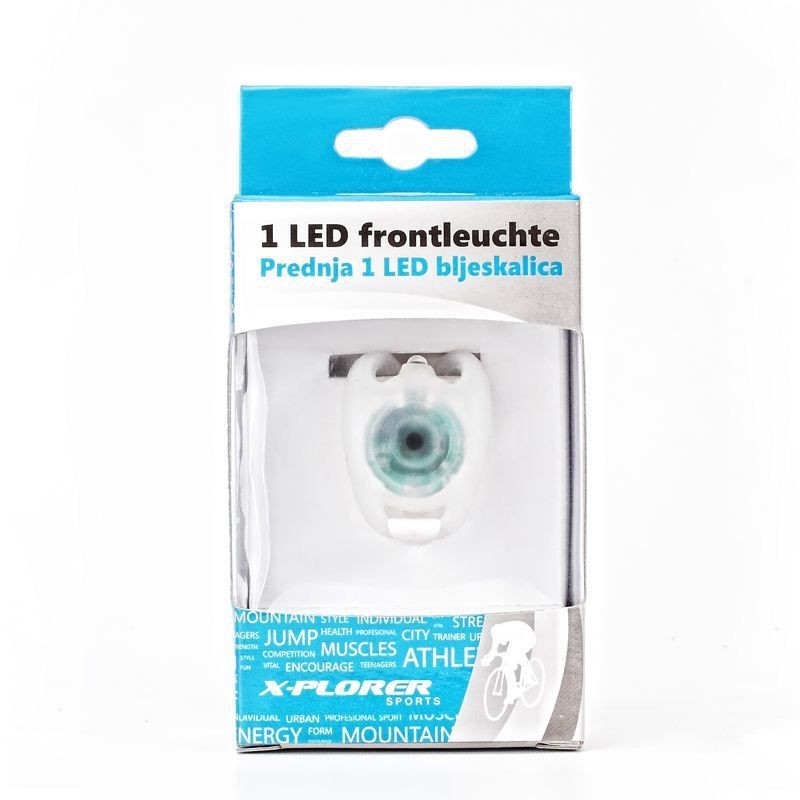 Xplorer prednja 1 LED bljeskalica