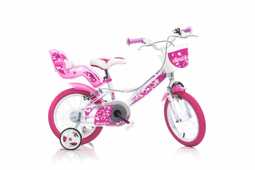 Kids bike Dino Little Heart 16"