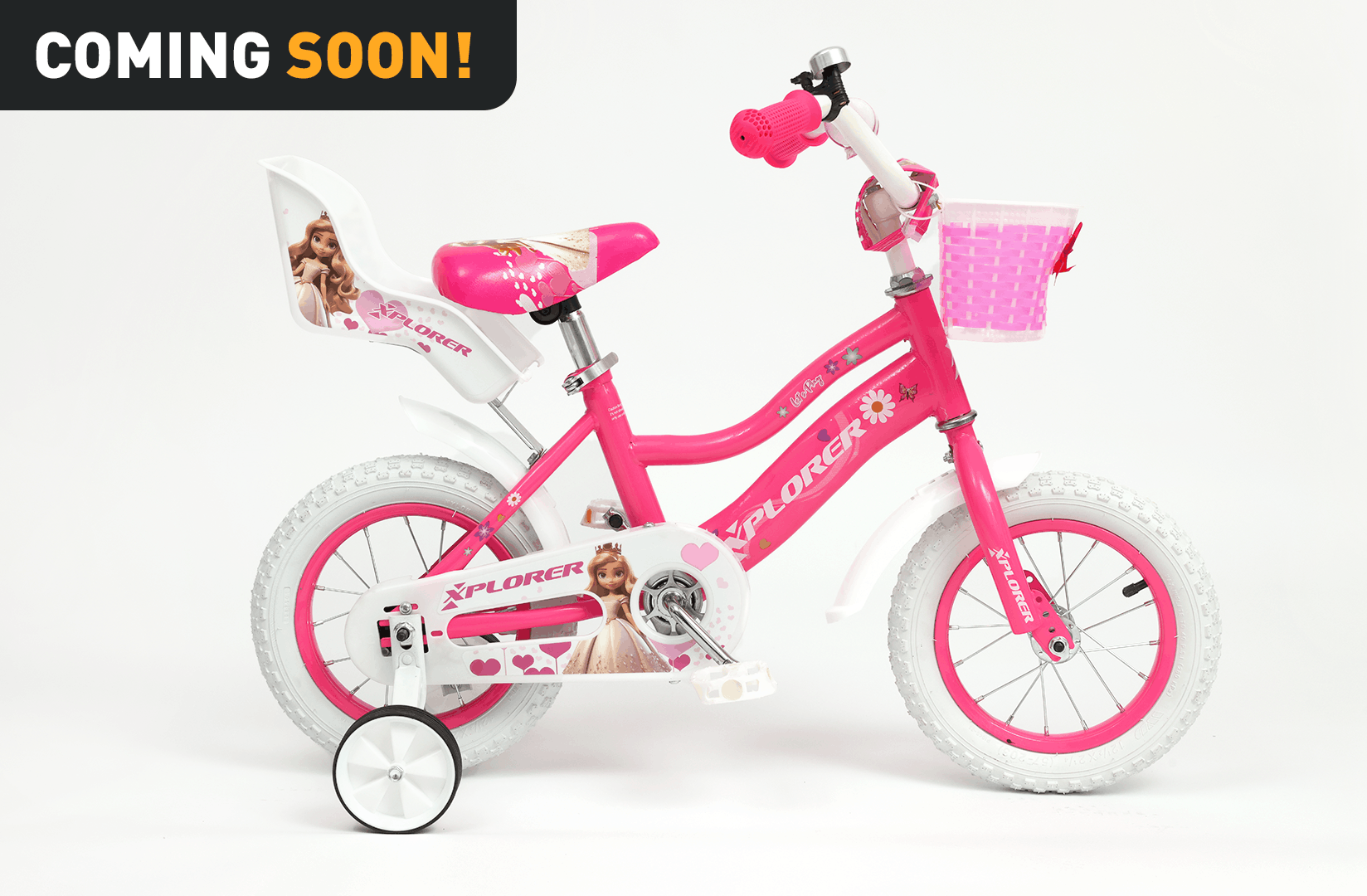 Kids bicycle Xplorer Rosie  pink 12"