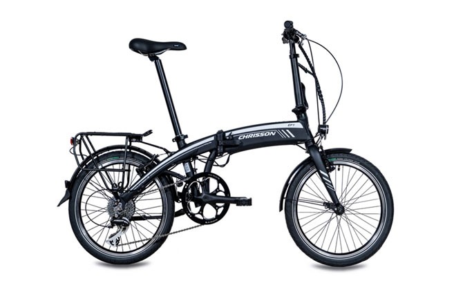 Xplorer Folding E-bike EF1 BLACK MATT ( Outlet model )