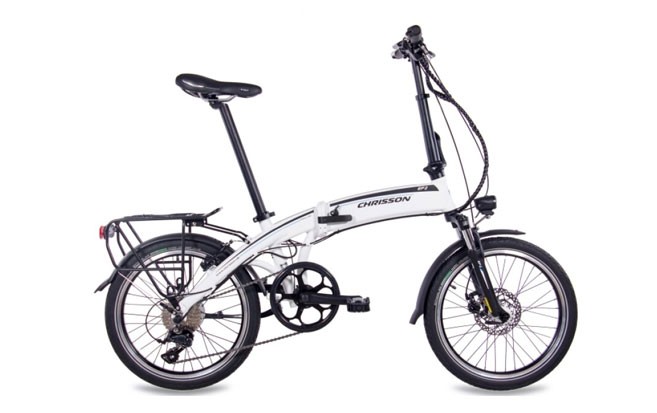 Xplorer Folding E-bike EF2 White