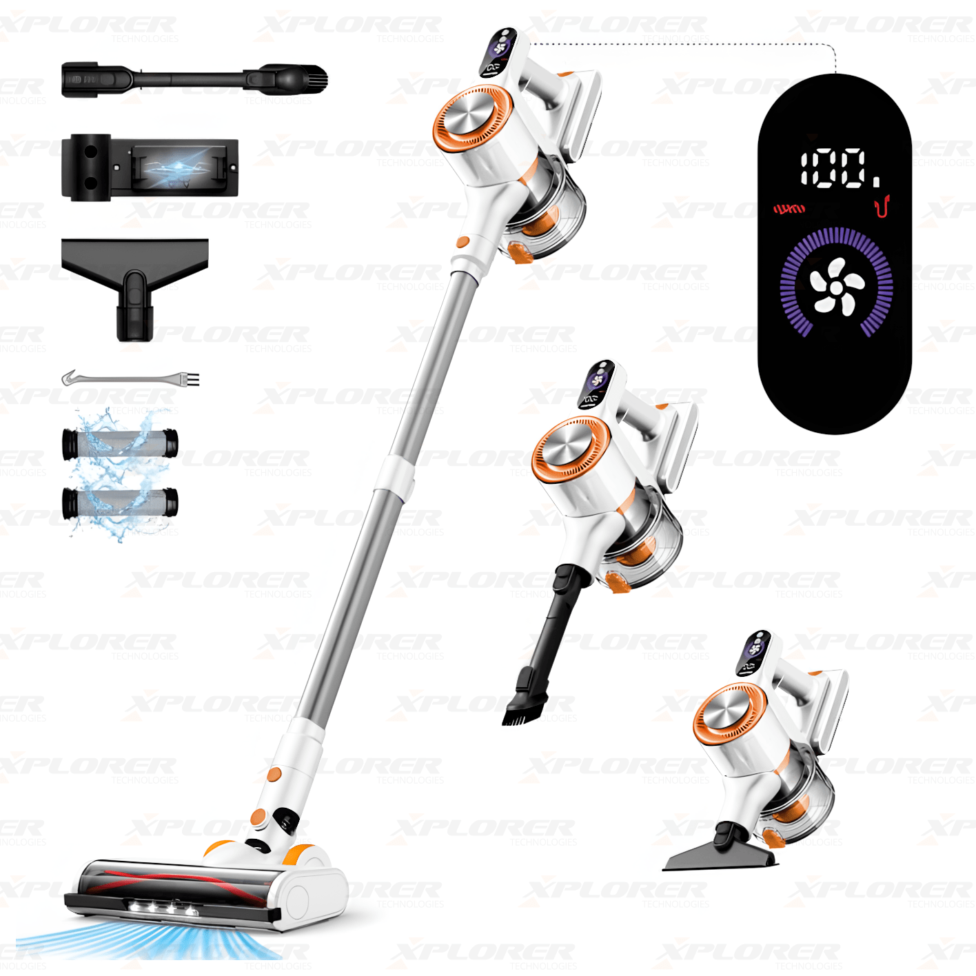 Xplorer P8 cordless vacuum