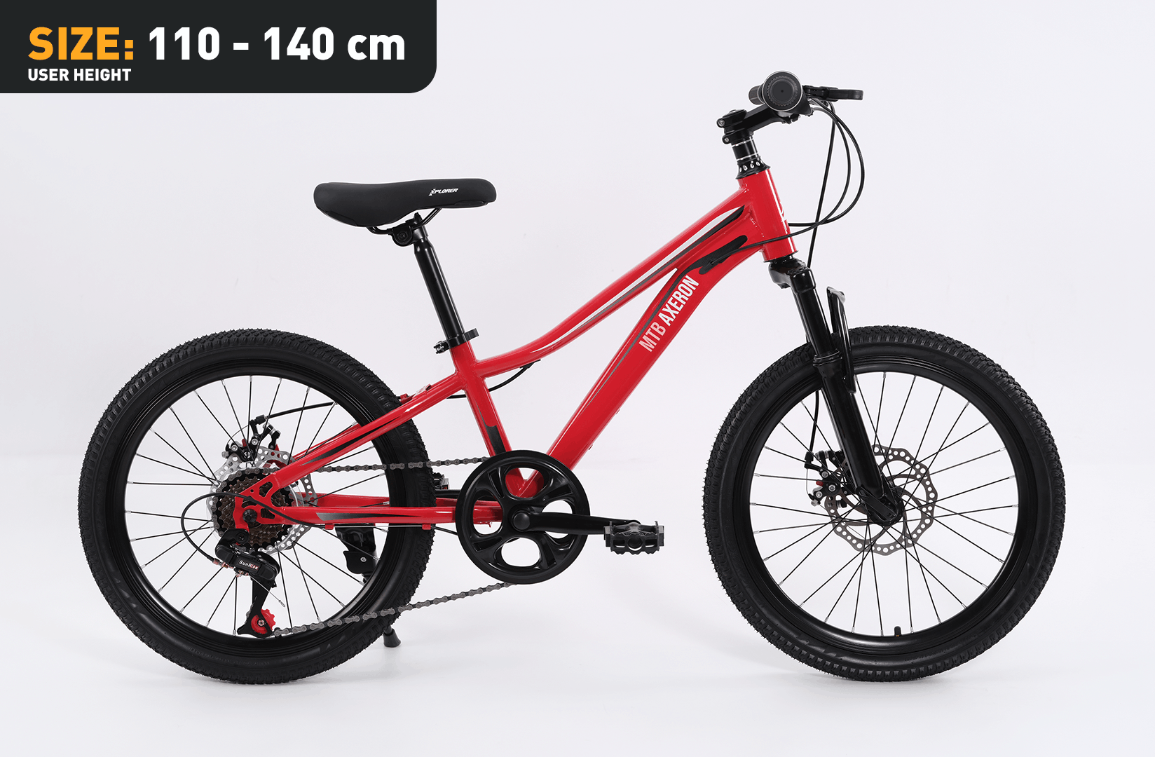 Kids bicycle Xplorer AXERON Red 20"