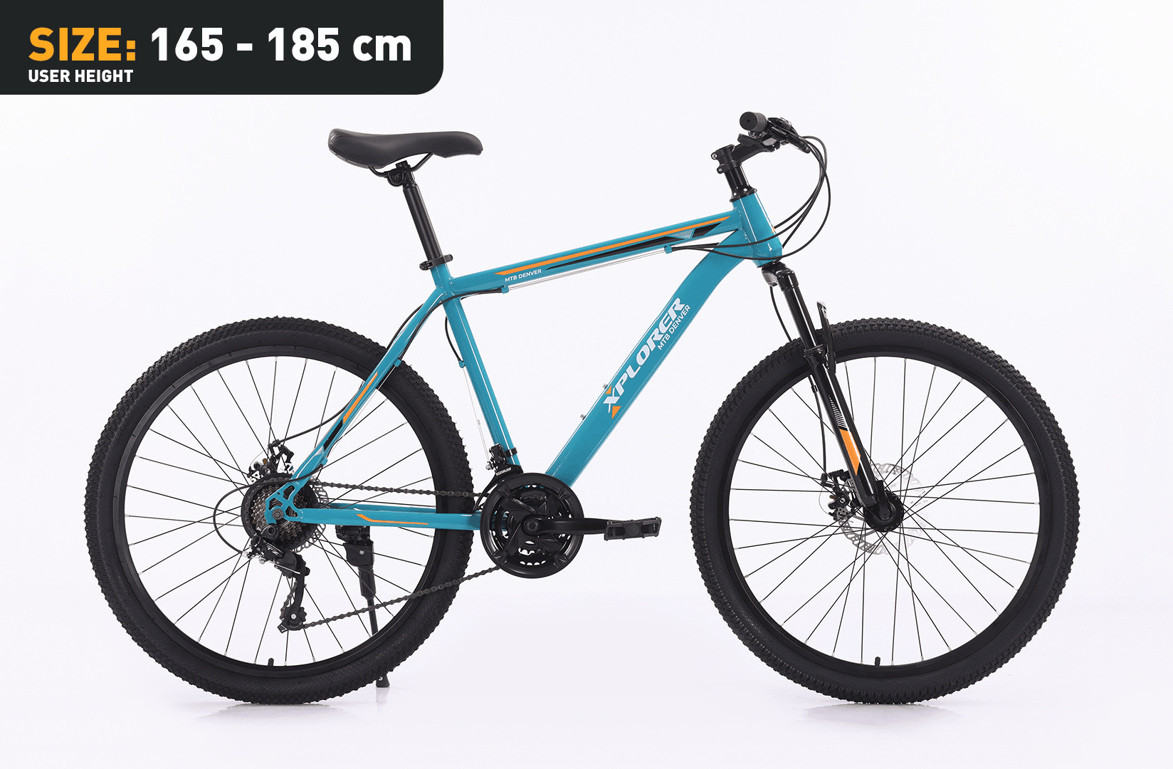 Xplorer MTB bicycle DENVER Turquoise 26"