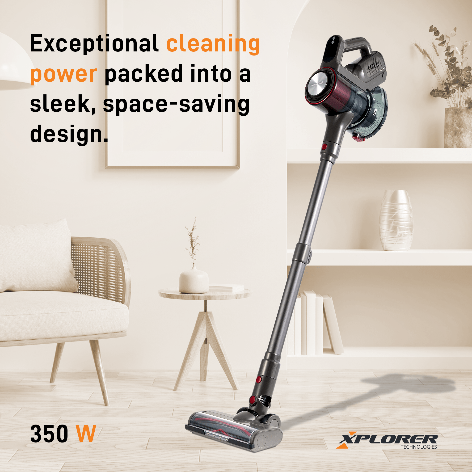 Xplorer P9 cordless vacuum cleaner
