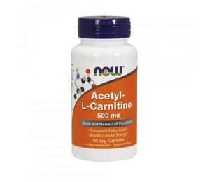 Now Foods Acetyl L-Carnitine 500mg (50) Standard
