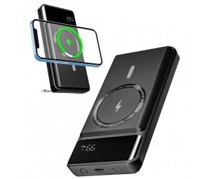 10000mah magnetic wireless charger power bank