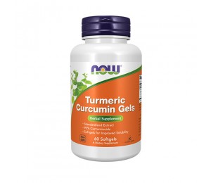 Now Foods Turmeric Curcumin Softgels (60) Standard