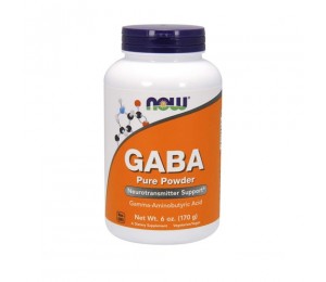 Now Foods Gaba Powder (170g) Unflavored