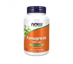 Now Foods Fenugreek 500 mg (250 vcaps) Unflavoured