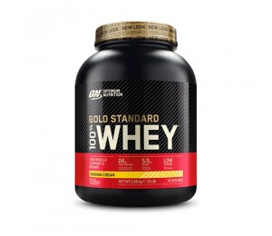 Optimum Nutrition 100% Whey Gold Standard (5lbs) Banana Cream