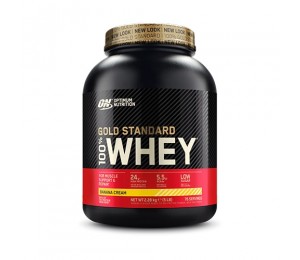 Optimum Nutrition 100% Whey Gold Standard (5lbs) Delicious Strawberry