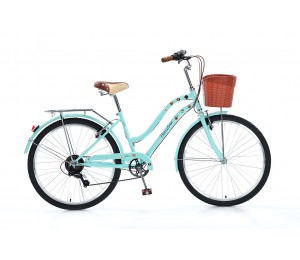 Xplorer City Bike Cruiser BARCELONA 26" Dog Lover Edition - Turquois