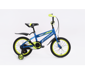 Xplorer kids bicycle NEXO navy blue-yellow 16"