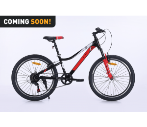 Kids bicycle Xplorer VELTRION Black-Red 24"