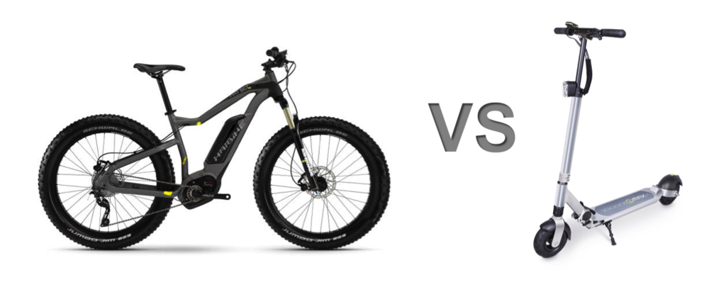 Pest gødning Faret vild Blog - E-scooter vs. E-bike
